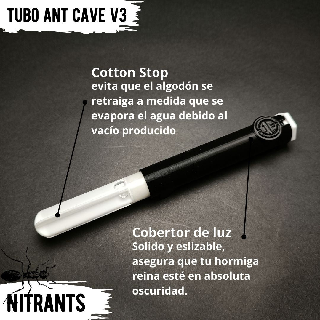 Tubo Ant Cave V3 Base Corcho