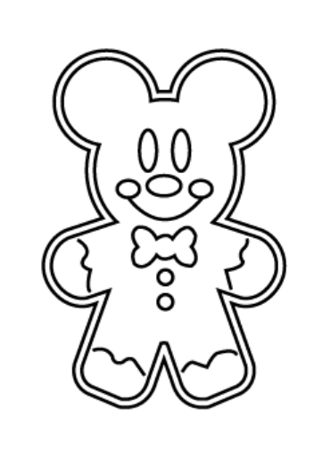 Cortador Galleta Mickey Gengibre