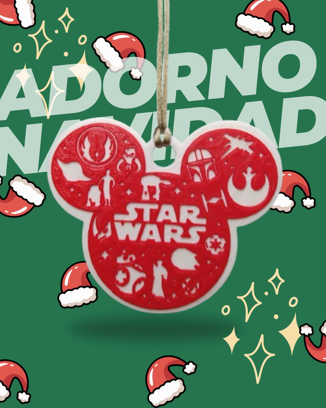 Adorno Navidad Star Wars