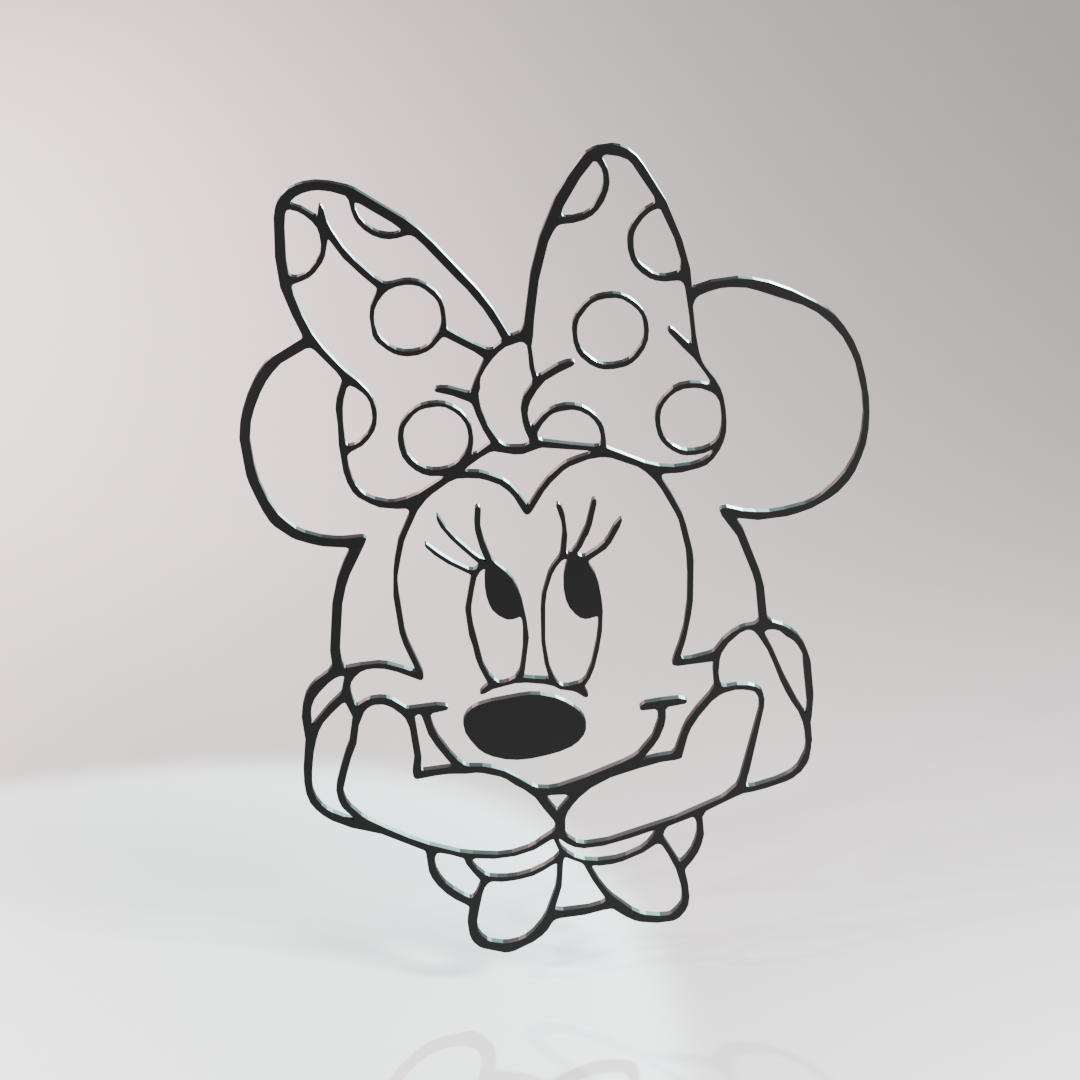 Cortador Galleta Minnie