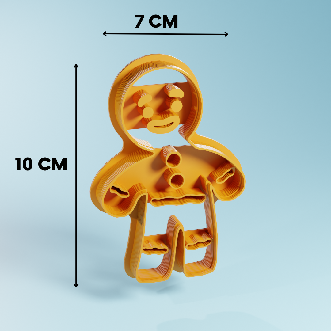 Cortador Galleta Hombre de Jengibre full