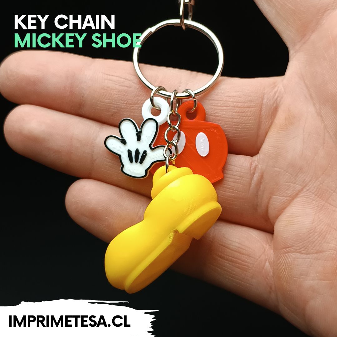 Key Chain Mickey Shoe