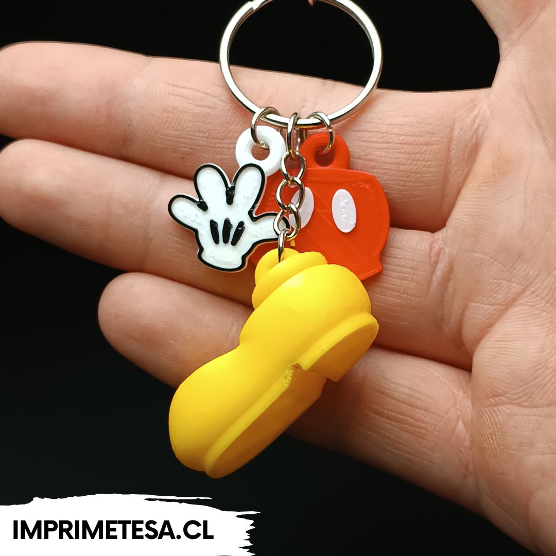 Key Chain Mickey Shoe