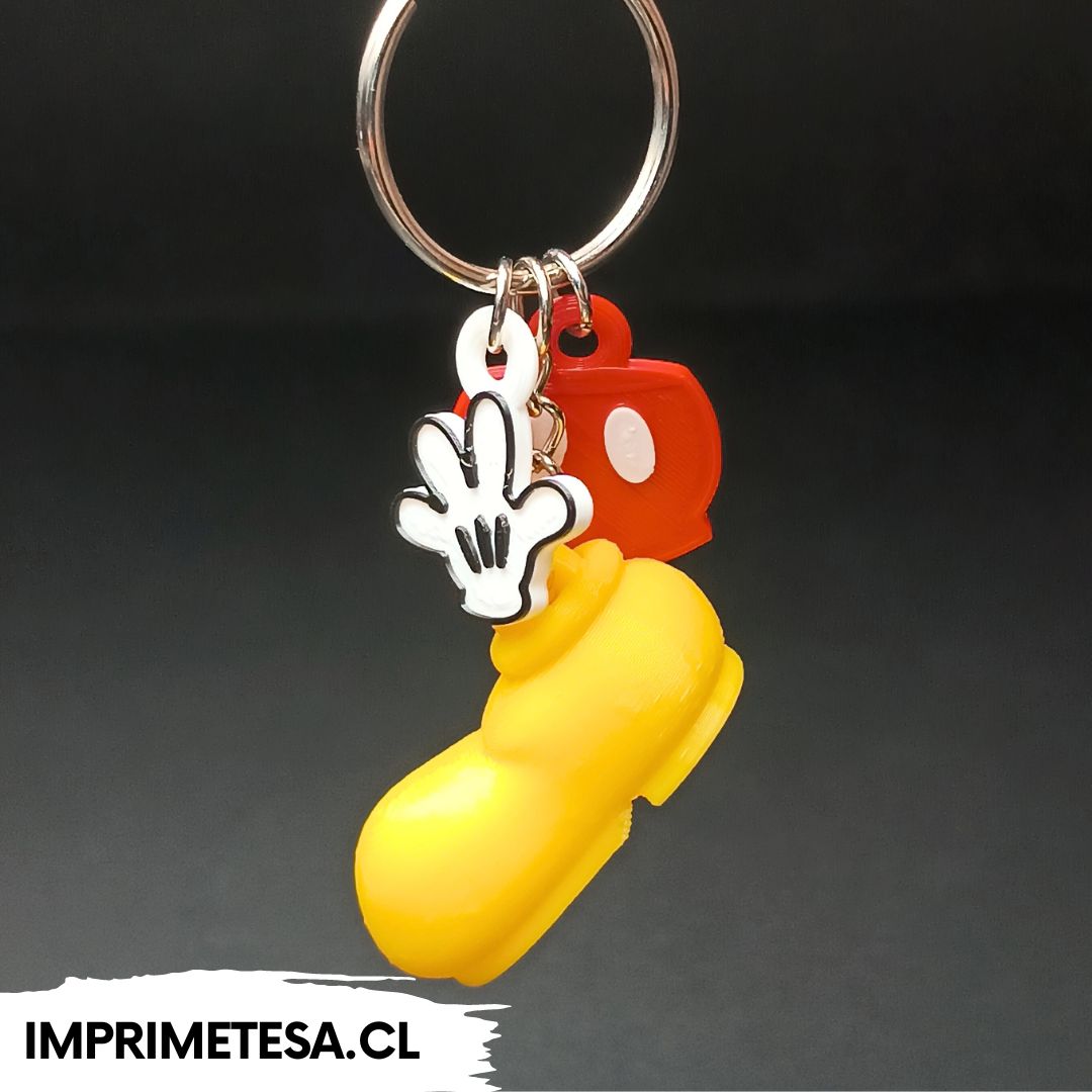 Key Chain Mickey Shoe