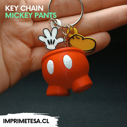 Key Chain Mickey Pants