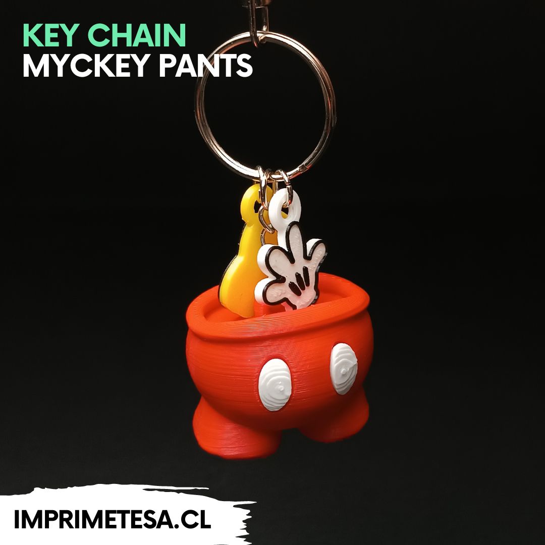 Key Chain Mickey Pants