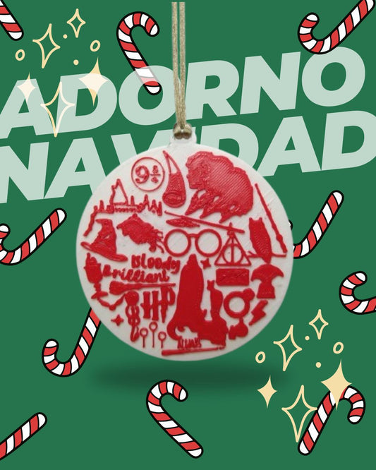 Adorno Navidad Harry Potter