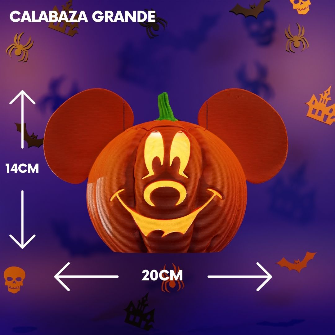 Calabaza Mickey Halloween