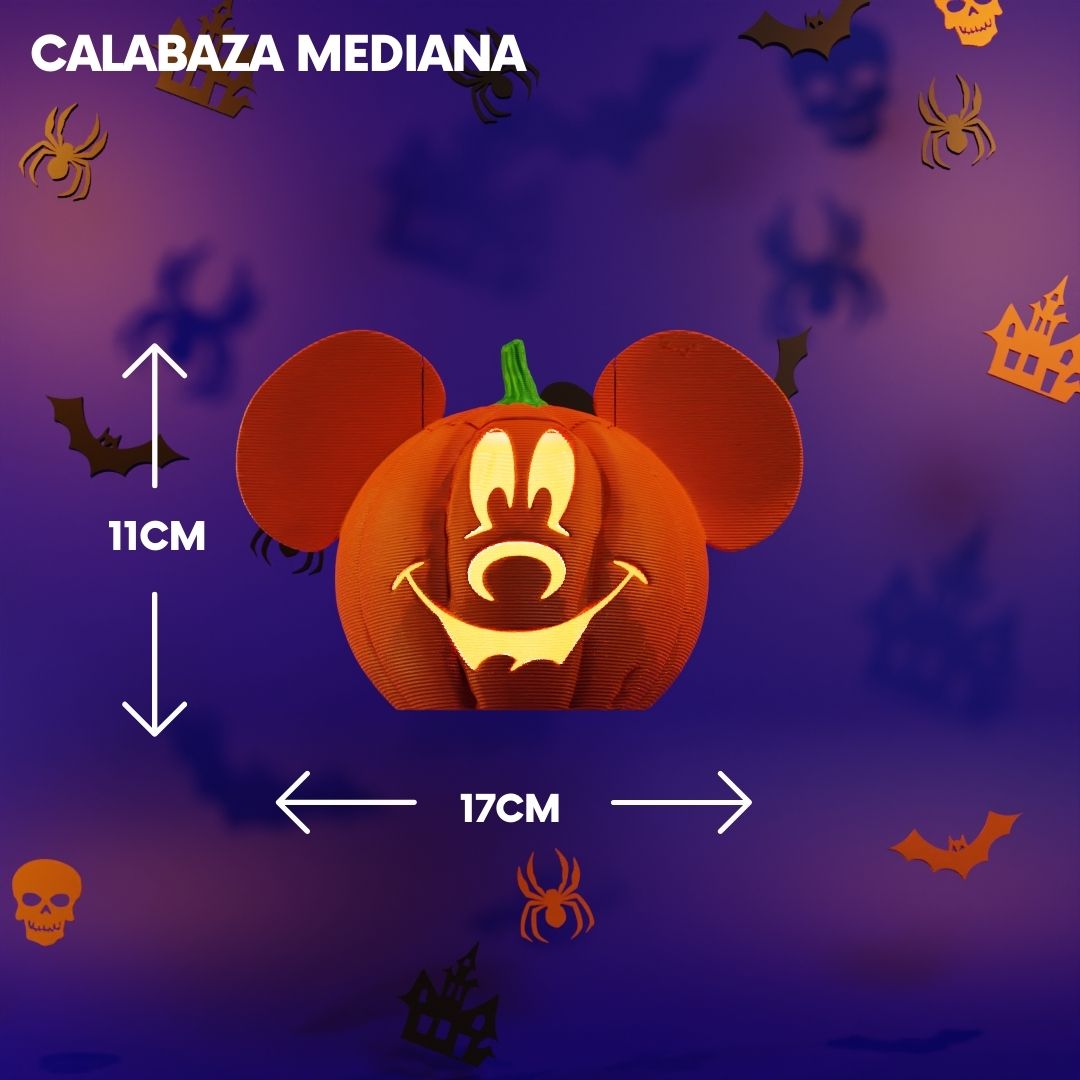 Calabaza Mickey Halloween