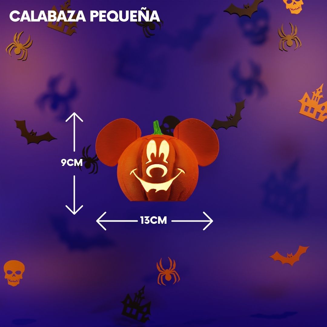 Calabaza Mickey Halloween