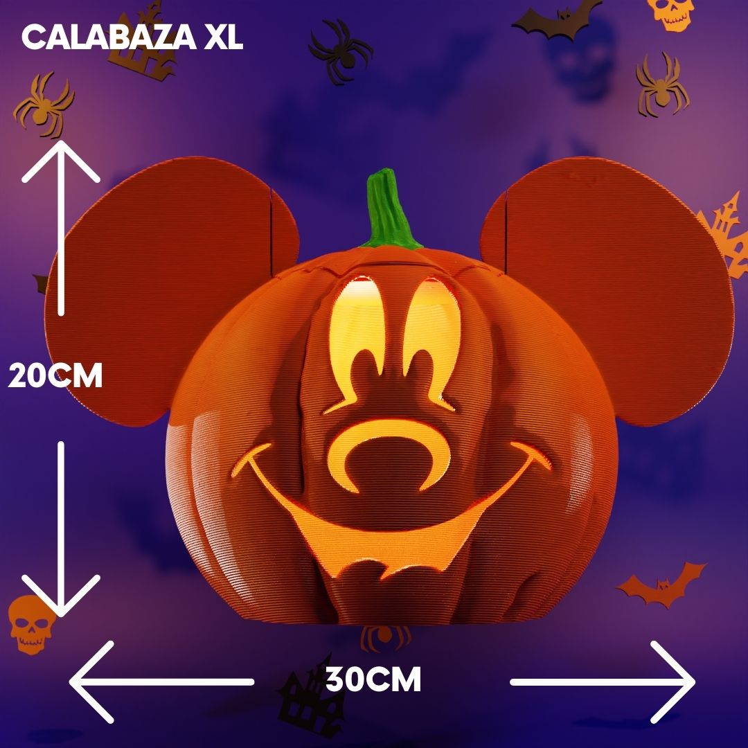 Calabaza Mickey Halloween