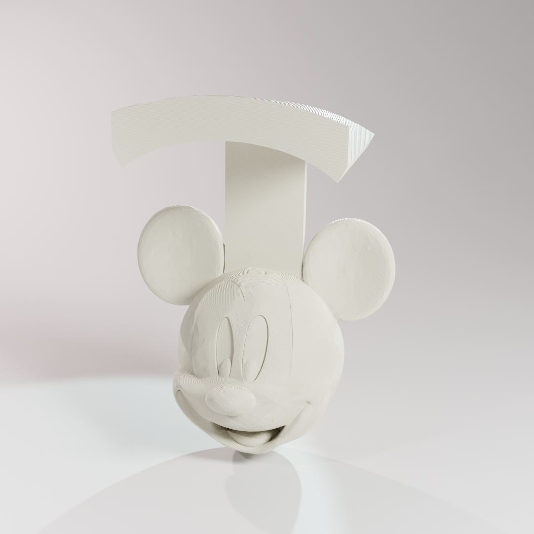 Colgador de Orejitas Mickey 3D