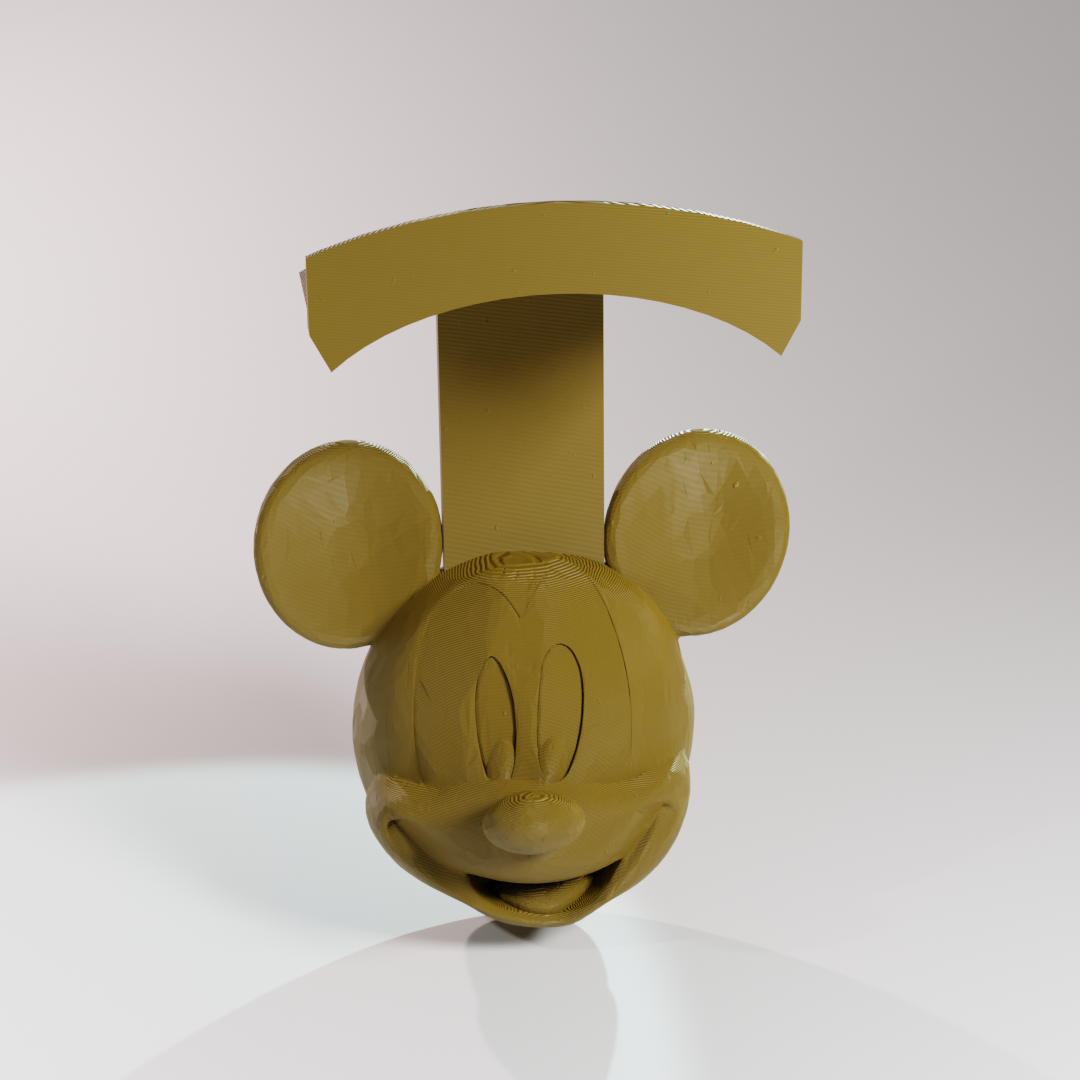 Colgador de Orejitas Mickey 3D