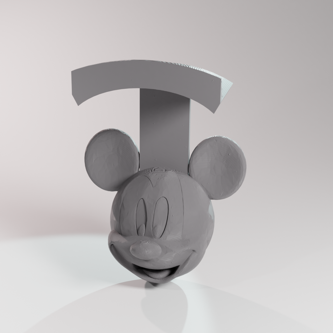 Colgador de Orejitas Mickey 3D